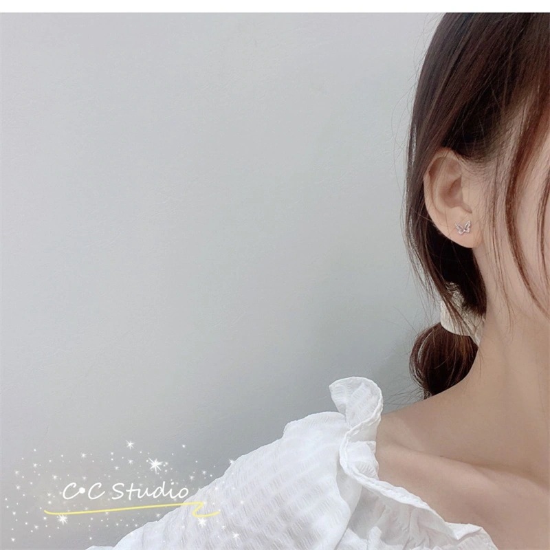 (10点セット)【裕福になる】 のピアス イヤーカフ シルバー製スタッドピアス 流行り 蝶デザイン イヤーカフ ピアス (10点セット)【裕福になる】 のピアス イヤーカフ シルバー製スタッドピアス 流行り 蝶デザイン イヤーカフ ピアス