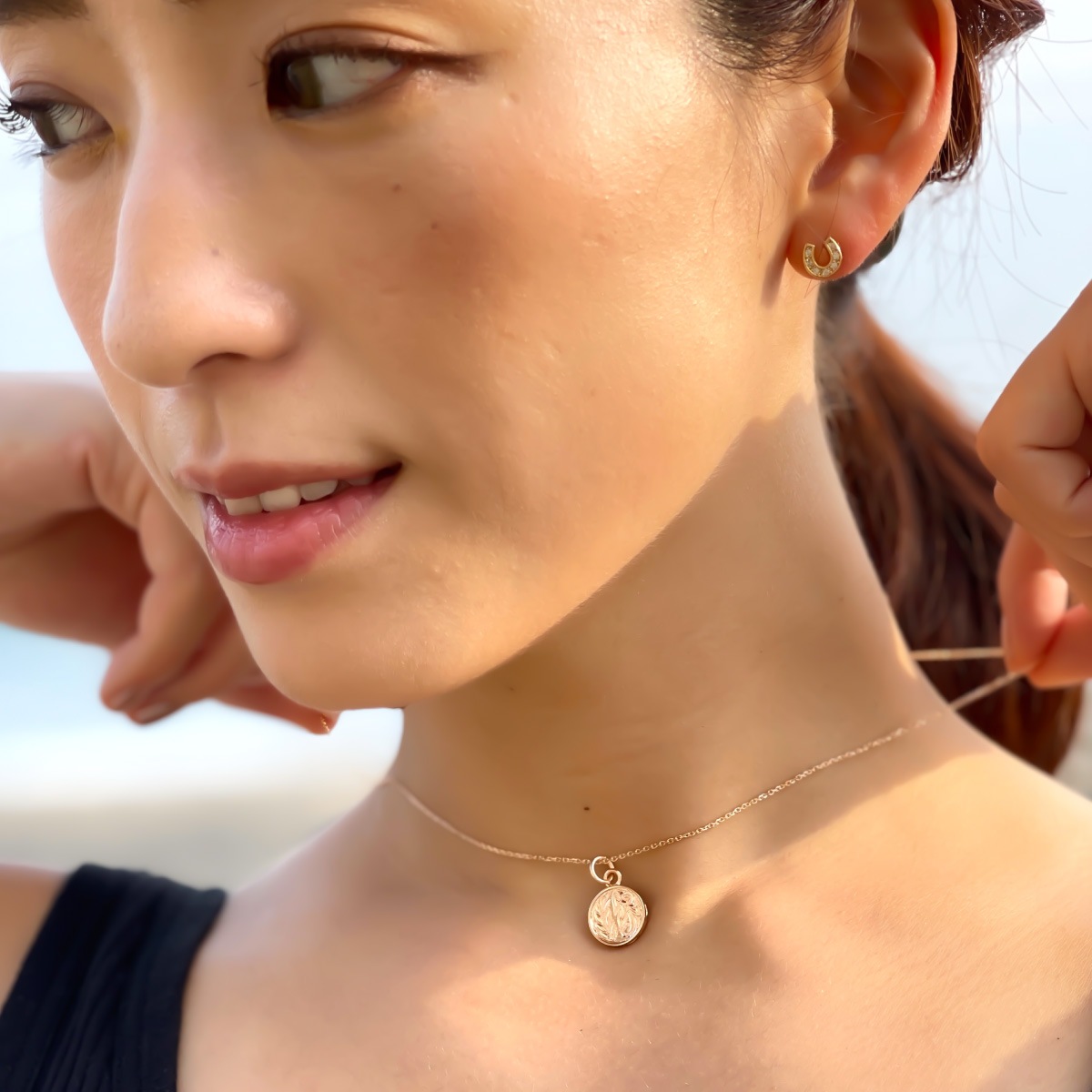 ネックレス レディース メンズ 金属アレルギー対応 サージカルステンレス ハワイアンジュエリー コイ ネックレス レディース メンズ 金属アレルギー対応 サージカルステンレス ハワイアンジュエリー コイ