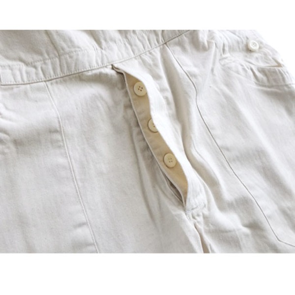 フランス海軍ヘリボーン地オーバーオール オフホワイト レプリカ 12（M）