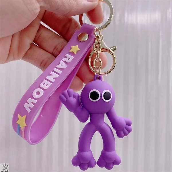 Qoo10] FR(13)NDS 6PCS レインボー フレンズ キーホル