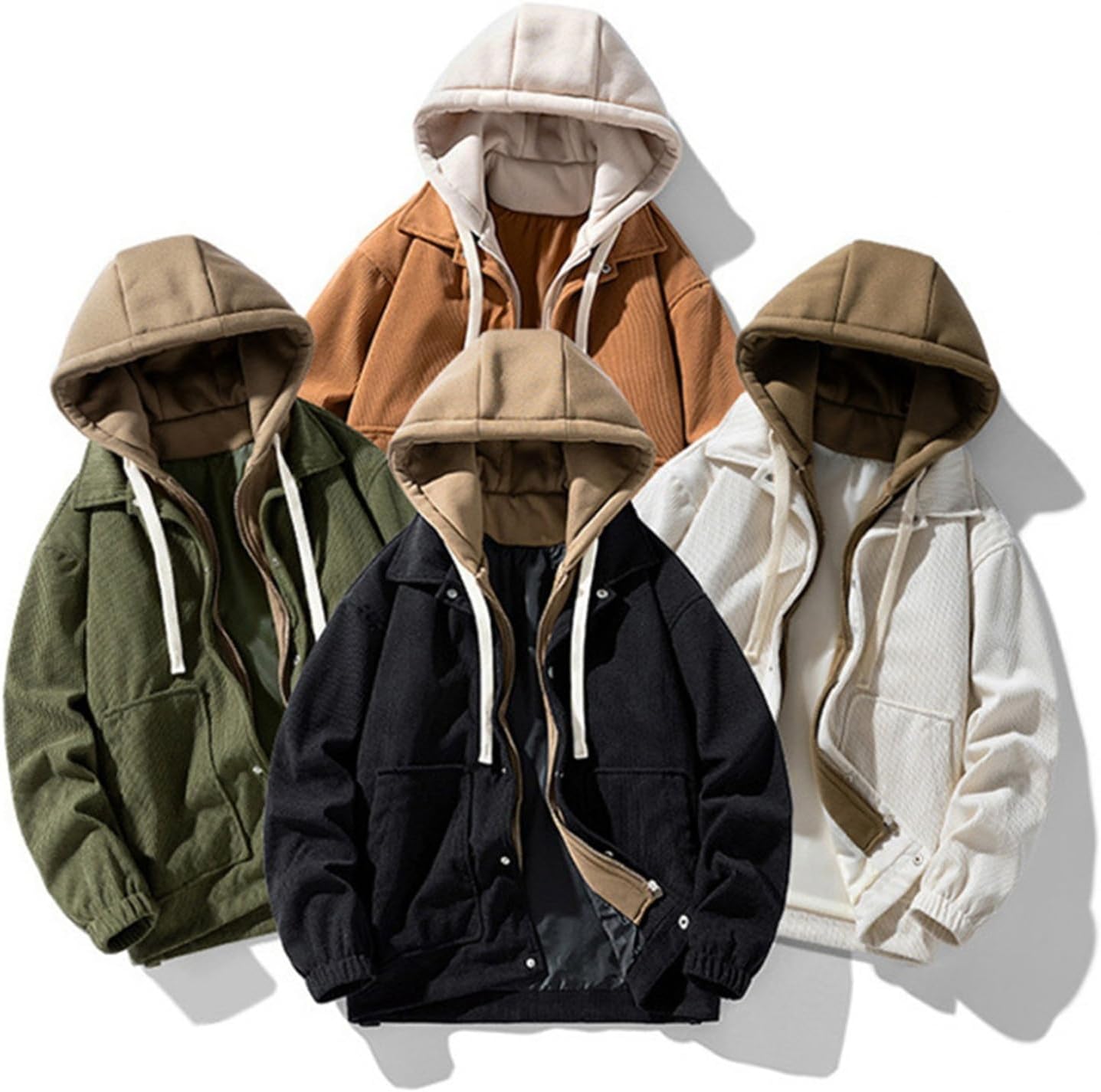 コーデュロイ ジャケット ウインドブレーカー フード付き メンズ スタジャン カジュアル ジャンパー 春秋冬 防風 アウター お洒落 大きいサイズ 通気性 トップス 釣り 登山 ウオーキング コーデュロイ ジャケット ウインドブレーカー フード付き メンズ スタジャン カジュアル ジャンパー 春秋冬 防風 アウター お洒落 大きいサイズ 通気性 トップス 釣り 登山 ウオーキング