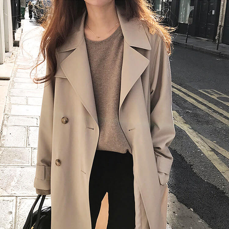 トレンチコート レディース コート ロング 秋コート 春コート ロングコート ロング丈 ダブル 秋 春 トレンチコート レディース コート ロング 秋コート 春コート ロングコート ロング丈 ダブル 秋 春