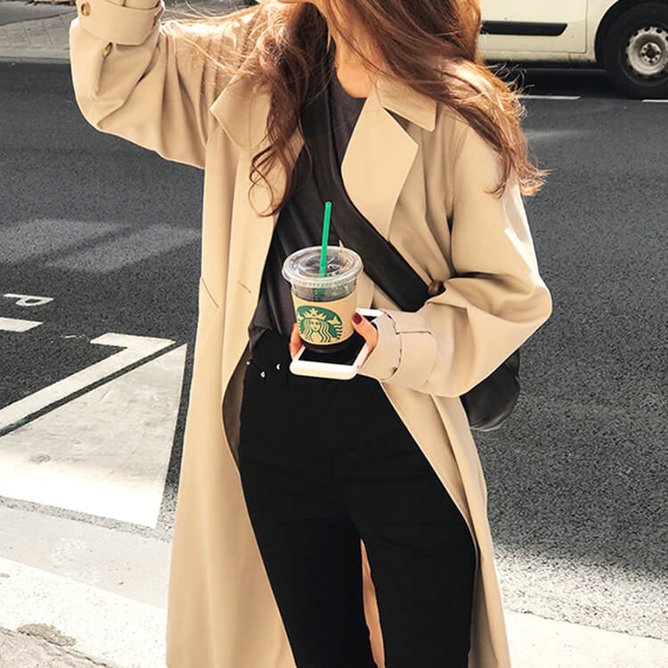 トレンチコート レディース コート ロング 秋コート 春コート ロングコート ロング丈 ダブル 秋 春 トレンチコート レディース コート ロング 秋コート 春コート ロングコート ロング丈 ダブル 秋 春