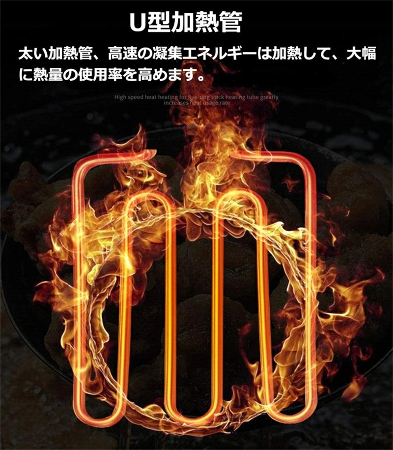 電気フライヤー 卓上電気フライヤー 揚げ物器 ミニフライヤー 60-200℃温度調節6L大容量 家庭用 業務用
