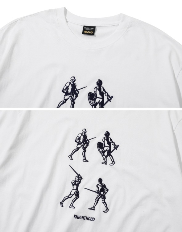 CPGN STUDIO】 Night Hood Embroidery Short Sleeve Tee Tシャツ