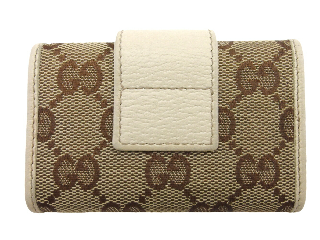 グッチ キーケース 6連キーケース レディース メンズ GGキャンバス GUCCI 中古