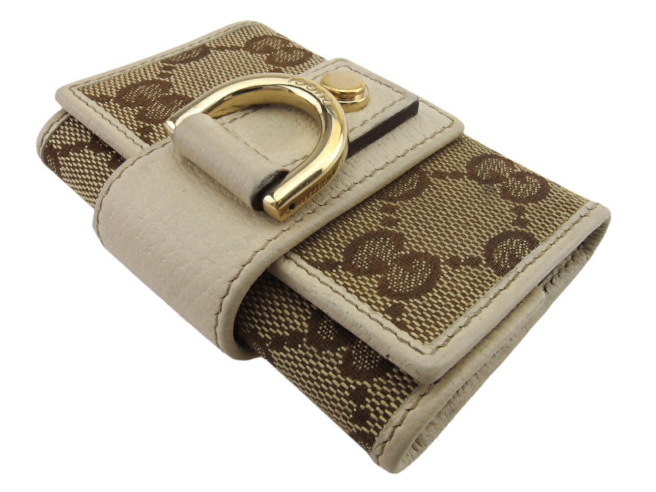 グッチ キーケース 6連キーケース レディース メンズ GGキャンバス GUCCI 中古