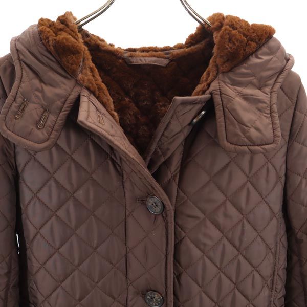 三陽商会 キルティングコート 36 ブラウン レディース 三陽商会 キルティングコート 36 ブラウン レディース