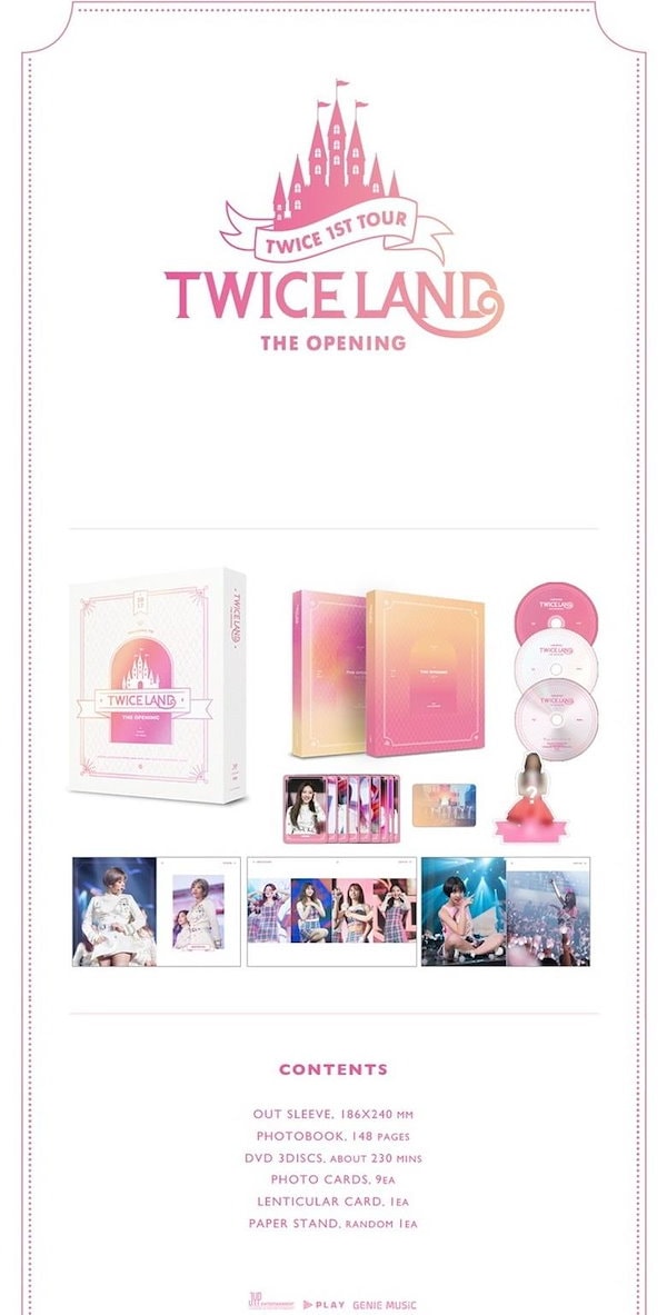 TWICE TWICELAND：THE OPENING CONCERT DVD