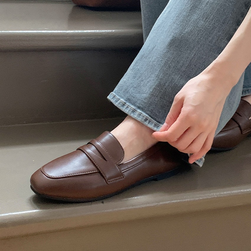 [tje0511] 韓国ファッションブーツカット デニム パンツ