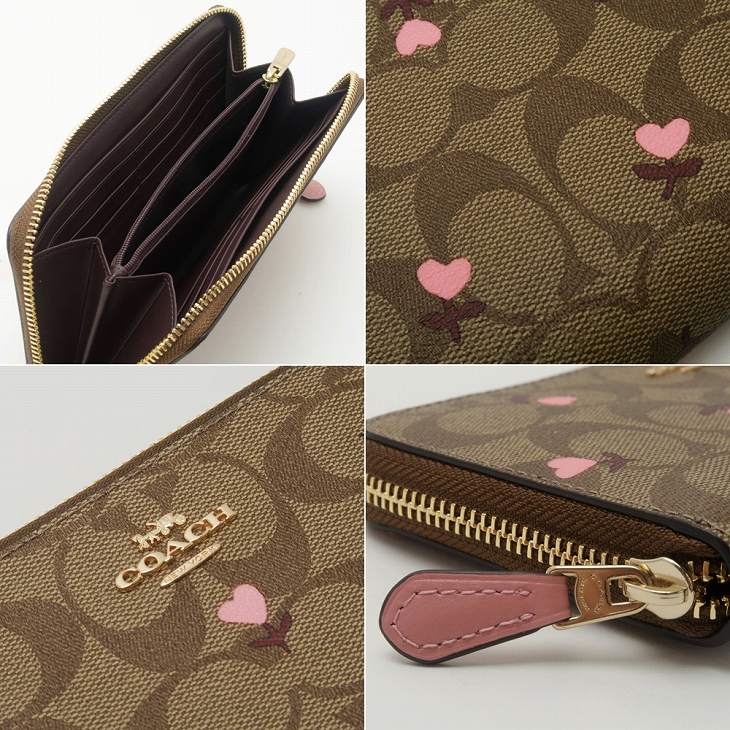 財布 長財布 レディース 花 フローラル ハート ラウンドファスナー ピンク C3288IMQA4 財布 長財布 レディース 花 フローラル ハート ラウンドファスナー ピンク C3288IMQA4