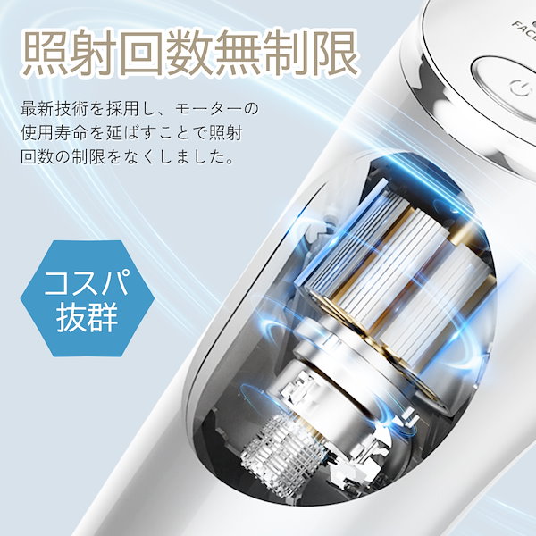 【新品未使用】Sarlisi サーリシ 冷風式　IPL 脱毛器 光脱毛器 Amazon | Sarlisi 脱毛器 全身脱毛 【先端技術・ソフトな冷風式