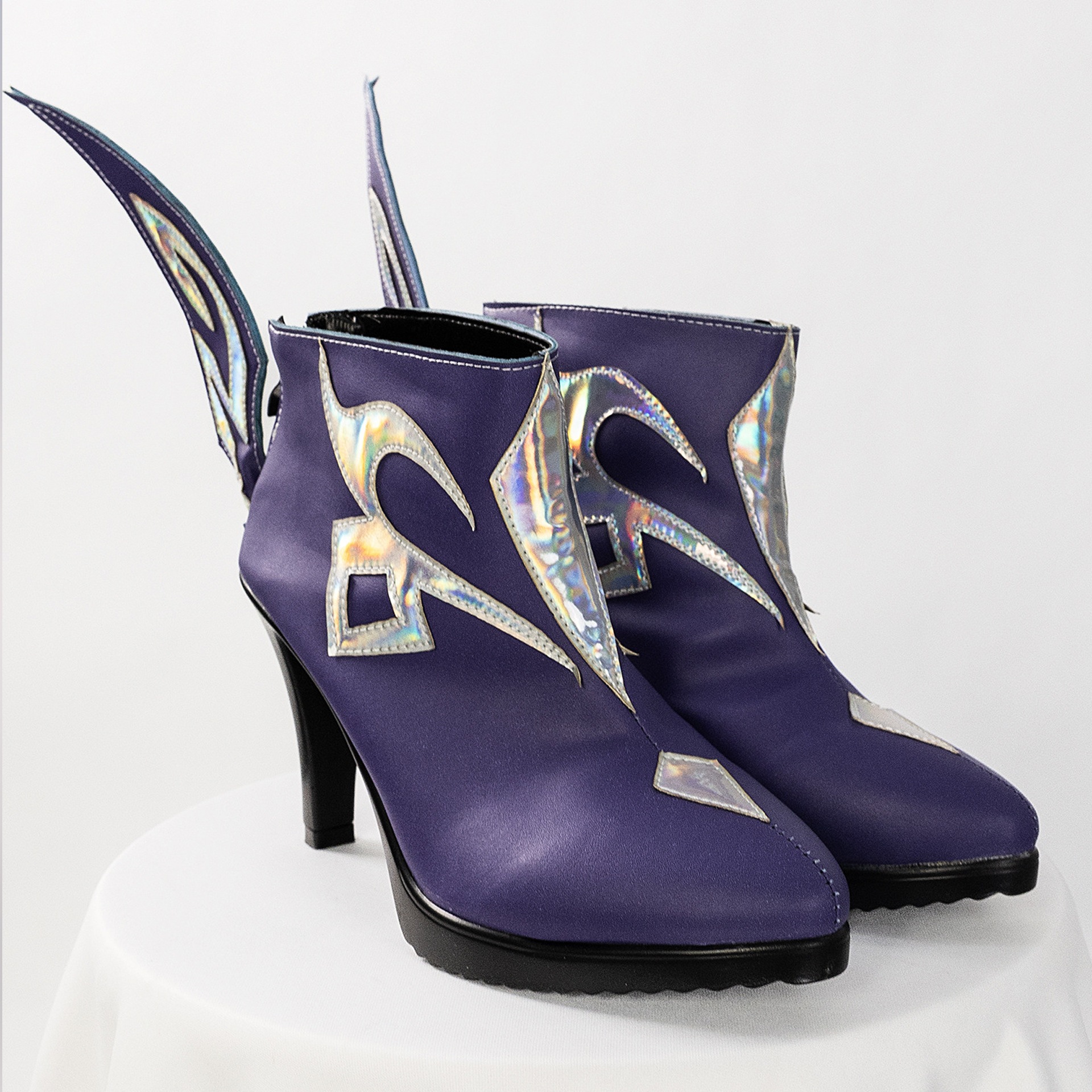 【短納期】原神風 星滅の魔女 スコーク コスチューム 大人用 闇紫ローブセット(かつら・靴・紋章付属) 【短納期】原神風 星滅の魔女 スコーク コスチューム 大人用 闇紫ローブセット(かつら・靴・紋章付属)