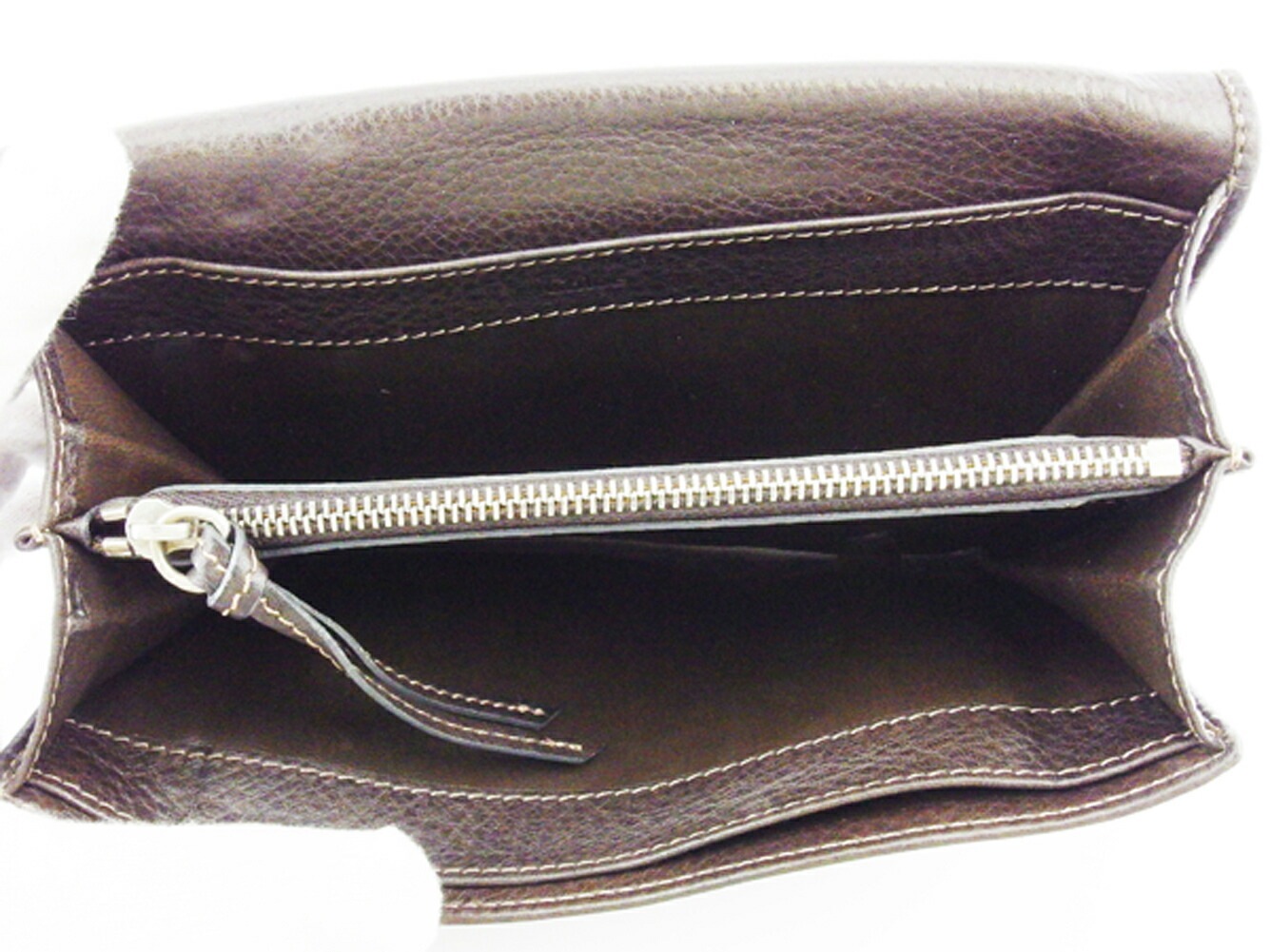 長財布 ファスナー付き 財布 パディントン レディース メンズ ブラウン ゴールド シルバー 中古 長財布 ファスナー付き 財布 パディントン レディース メンズ ブラウン ゴールド シルバー 中古