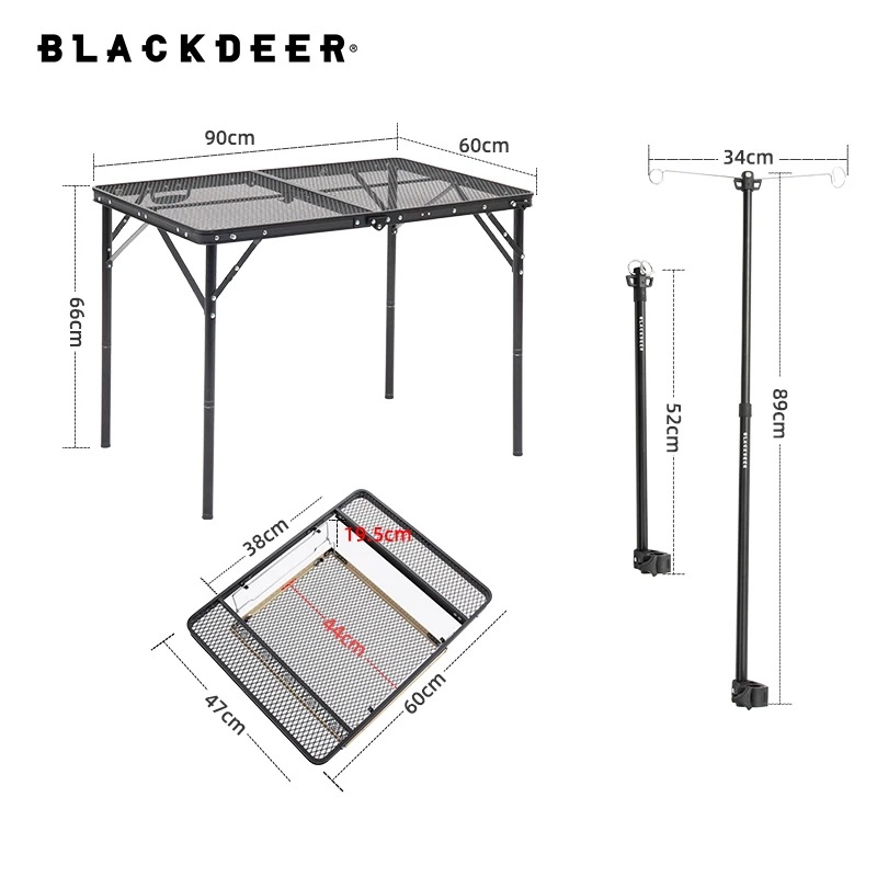 ブラックナカイ屋外折りたたみ組み合わせテーブル取り外し可能なキャンプテーブルポータブルバーベキューキッチン鉄製テーブル ブラックナカイ屋外折りたたみ組み合わせテーブル取り外し可能なキャンプテーブルポータブルバーベキューキッチン鉄製テーブル