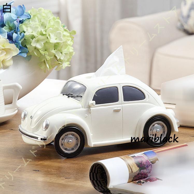 インテリア装飾インテリア雑貨工業風 置物 おしゃれ 復旧風 車型 かわいい インテリア モデル 置物 カバー ティッシュケース 卓上収納 モデル バス ティッシュボックス 収納 ティッシュ