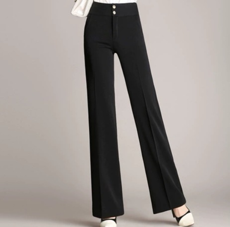 ロング丈スリムパンツ ボトム バギーパンツ ロング丈 フォーマル イベント スリム タイト ストレート クール 爽やか かわいい 可愛い きれいめ シンプル カジュアル 上品 おしゃれ かっこいい