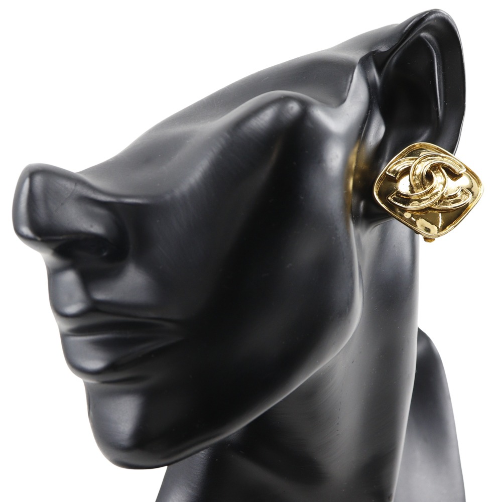 ココマーク ヴィンテージ イヤリング 金メッキ 94P 約18.9g レディース 中古品 A-ランク ココマーク ヴィンテージ イヤリング 金メッキ 94P 約18.9g レディース 中古品 A-ランク