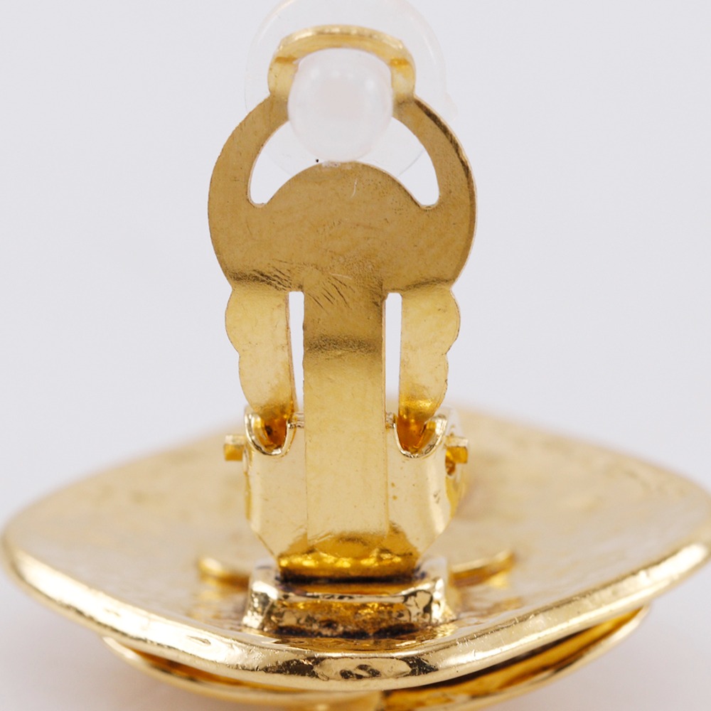 ココマーク ヴィンテージ イヤリング 金メッキ 94P 約18.9g レディース 中古品 A-ランク ココマーク ヴィンテージ イヤリング 金メッキ 94P 約18.9g レディース 中古品 A-ランク