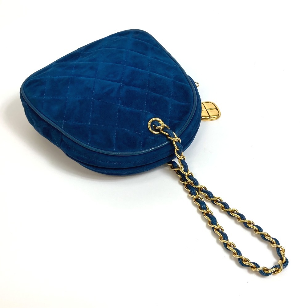 ハンドバッグ マトラッセ チェーン ココマーク CC カバン パーティバッグ スエード ブルー pattayablatt.com