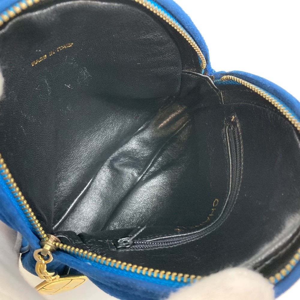 ハンドバッグ マトラッセ チェーン ココマーク CC カバン パーティバッグ スエード ブルー pattayablatt.com