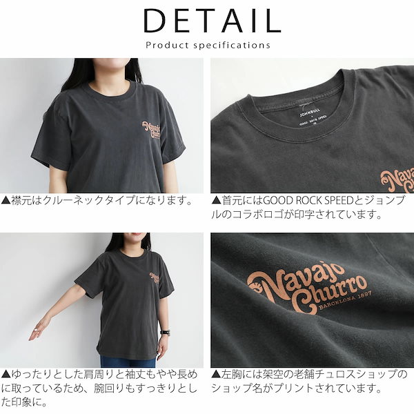 Qoo10] ジョンブル レディース 半袖Tシャツ GRS コラボ