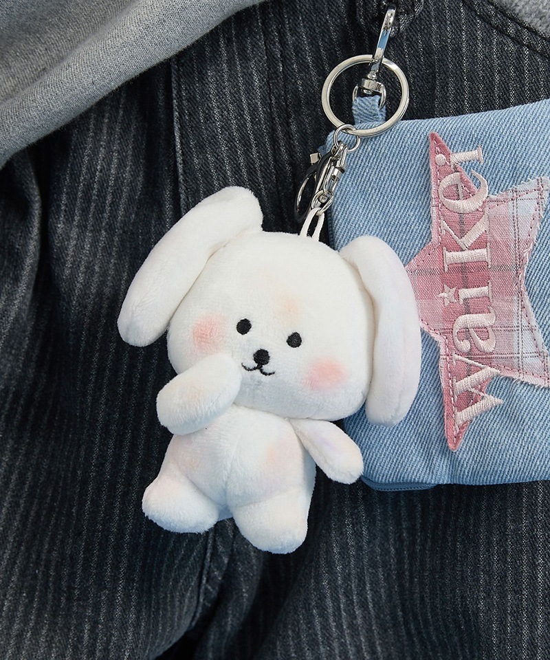 SEVENTEEN ジョシュア着用シャイ ベビー マルチーズ キーリング SEVENTEEN ジョシュア着用] シャイ ベビー マルチーズ