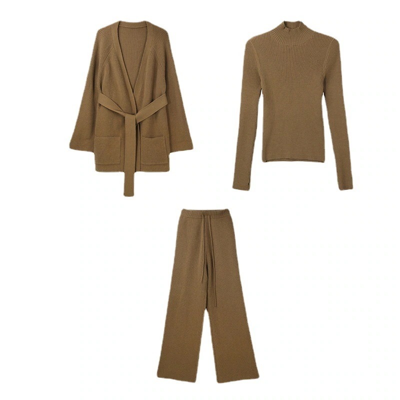 【2枚購入で 2oo円OFF!】人気なリプニット 秋冬 新作 セーター ニット フェイクレイヤード 上下セット 3点セット レディースセットアップ ニット アウター 2025福袋 【2枚購入で 2oo円OFF!】人気なリプニット 秋冬 新作 セーター ニット フェイクレイヤード 上下セット 3点セット レディースセットアップ ニット アウター 2025福袋