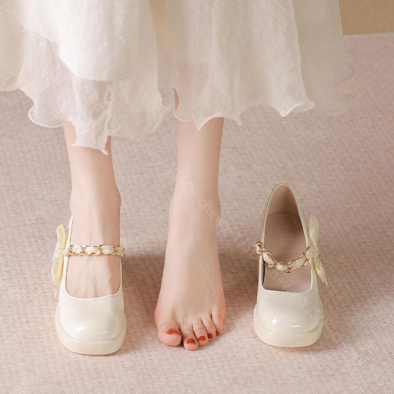 1000円OFFクーポン 厚底 パンプス ハイヒール 幅広 レディース チャンキーヒール 痛くない 春 夏 秋 歩きやすい 脱げない 結婚式 ストラップ YJSO