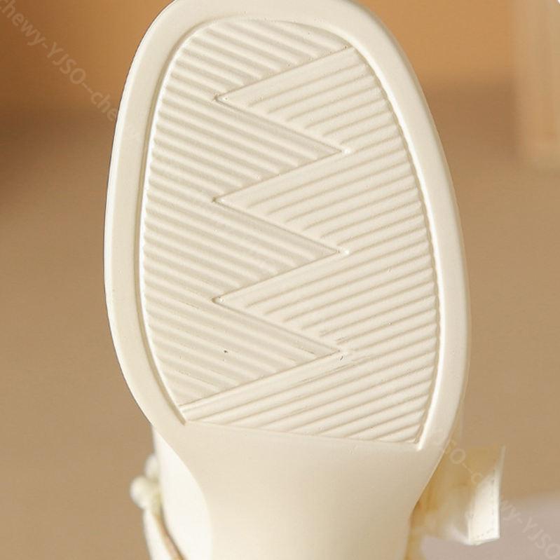 1000円OFFクーポン 厚底 パンプス ハイヒール 幅広 レディース チャンキーヒール 痛くない 春 夏 秋 歩きやすい 脱げない 結婚式 ストラップ YJSO