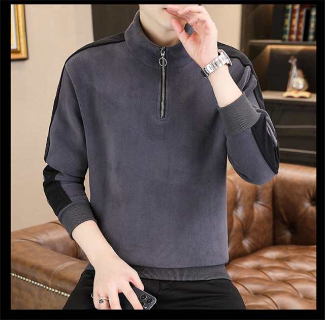 【大好評！最安値挑戦!】スウェット トレーナー 裏起毛 ボア ゆったり 暖い 寒さ対策 プルオーバー 春 秋 冬 トップス