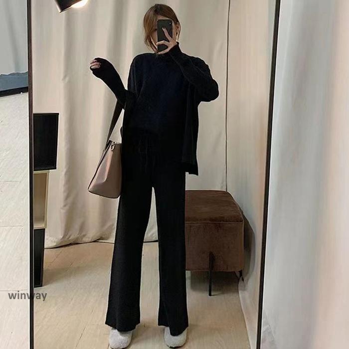 セットアップ 上下セット レディース 3点セット パンツセット ニット 秋 春 冬 ベスト セットアップ 上下セット レディース 3点セット パンツセット ニット 秋 春 冬 ベスト