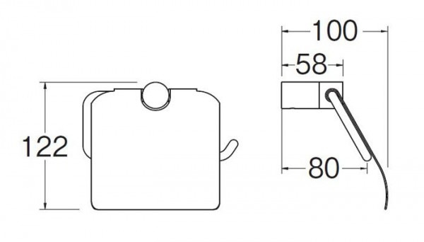 三栄水栓 SANEI ペーパーホルダー W37053 三栄水栓 SANEI ペーパーホルダー W37053
