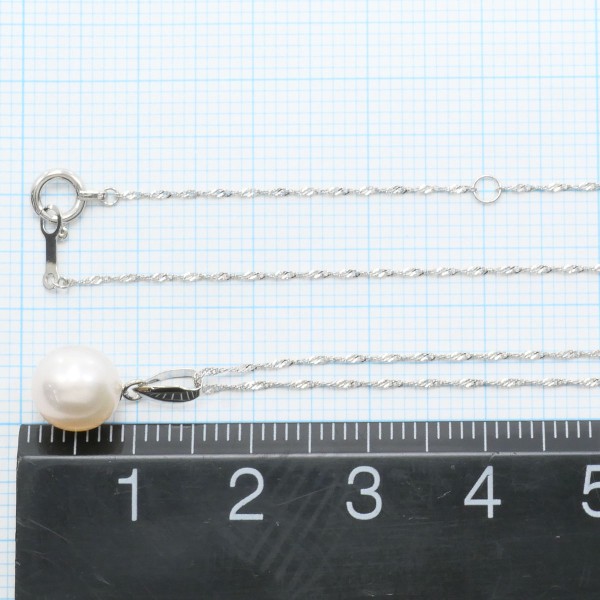 PT900 プラチナ PT850 ネックレス パール(真珠) 約42cm ジュエリー 中古 PT900 プラチナ PT850 ネックレス パール(真珠) 約42cm ジュエリー 中古