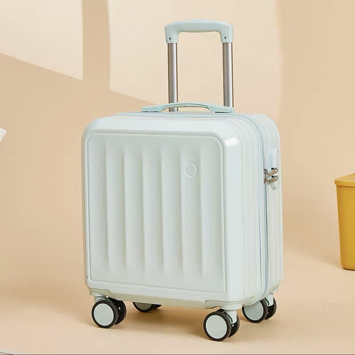 荷物小型軽量ミニパスワードボックス女性と男性の 20 インチキャビンスーツケース