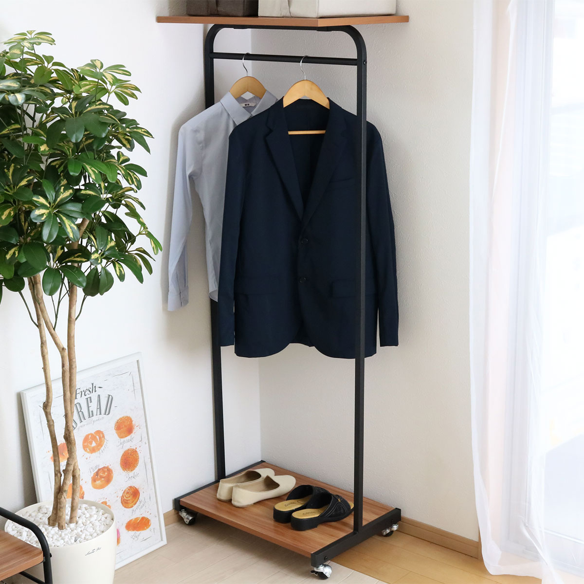 ハンガーラック キャスター付 Sled 幅60cm ハンガーラック キャスター付 Sled 幅60cm