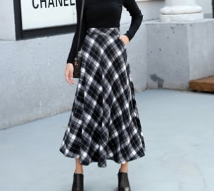 デート モテコーデ スカート フレアスカート 膝下 ロング ロング丈 フレア Aライン かわいい 可愛い きれいめ シンプル カジュアル 上品 おしゃれ お洒落 レトロ 可愛い 女子