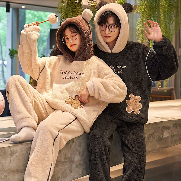 Qoo10] 新品 大人気 パジャマ ペア ペアルック