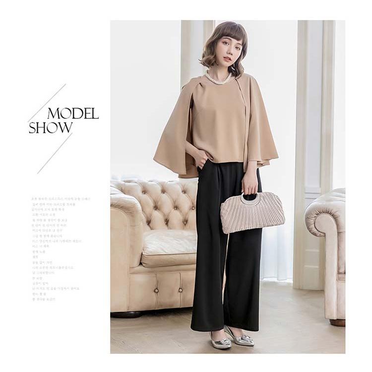 パーティードレス パンツドレス パンツスタイル セットアップ 結婚式 ドレス パンツスーツ フォーマルドレス 二次会 ケープ ワイドパンツ 大きいサイズ