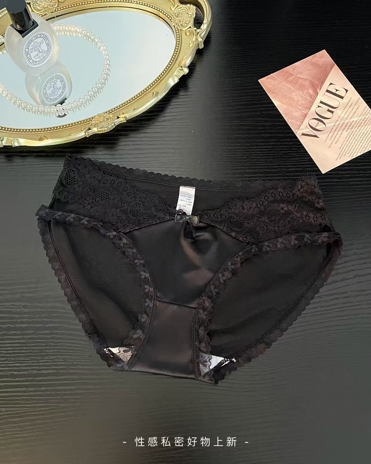 【1点ご購入 で10点プレゼントいたします】レースパンツ薄手ウエスト透かし透かした純綿股間で誘惑サテンパンツ女