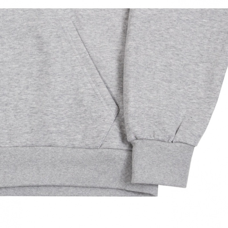 GRAVER ホッキョクグマハートパーカージップアップグレー