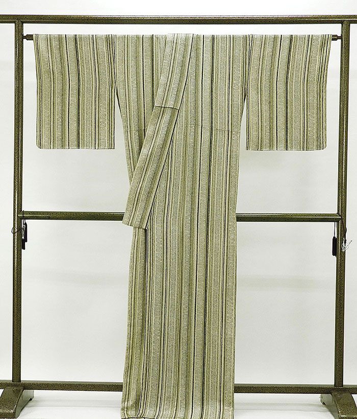 単衣 小紋 新品仕立済 正絹 縦縞匹田模様 身丈166cm 裄丈67.5cm 小紋 新品 仕立て上がり 着物 wc1191 単衣 小紋 新品仕立済 正絹 縦縞匹田模様 身丈166cm 裄丈67.5cm 小紋 新品 仕立て上がり 着物 wc1191