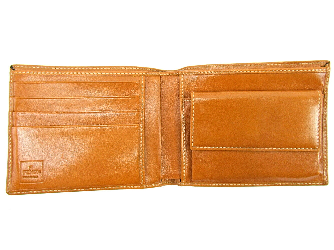 二つ折り財布 ペカン ベージュ ブラック レディース 中古 二つ折り財布 ペカン ベージュ ブラック レディース 中古