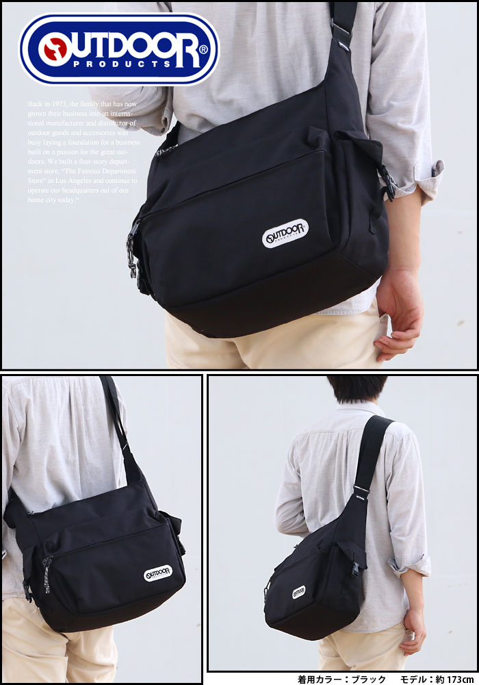 ショルダーバッグ OUTDOOR PRODUCTS アウトドア ショルダー バッグ 斜め掛け 男女兼用 男性 女性 おしゃれ