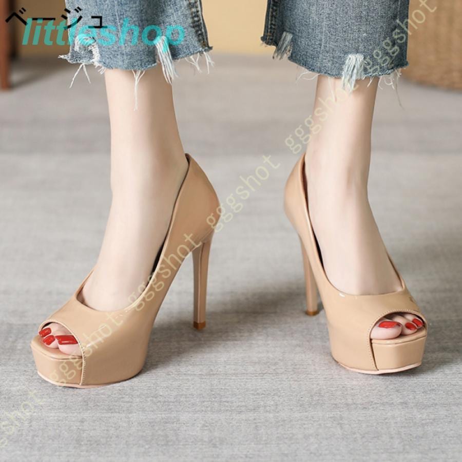 【急速出荷!】スタイルアップ!ヒールパンプス 厚底 パンプス キャバ サンダル 12cmヒール レディース オープントゥ 美脚パンプス エナメル 結婚式 二次会 パーティー 前厚 ストーム ピンヒール 【急速出荷!】スタイルアップ!ヒールパンプス 厚底 パンプス キャバ サンダル 12cmヒール レディース オープントゥ 美脚パンプス エナメル 結婚式 二次会 パーティー 前厚 ストーム ピンヒール