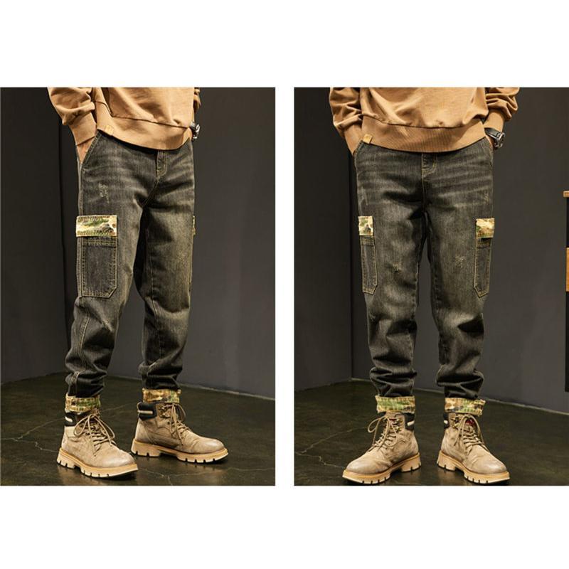 極太 デニム ジーンズ パンツ メンズ ルーズフィット B系 裏起毛 ヒップホップ ワイドパンツ HIPHOP バギーパンツ ロング 大きいサイズ