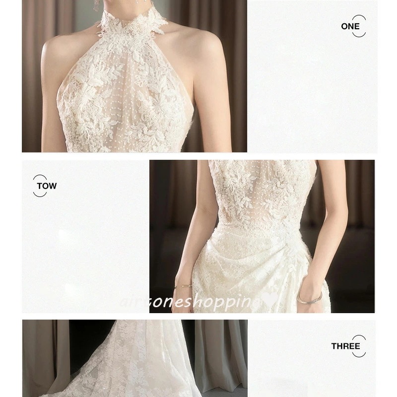 ウェディングドレス 二次会ドレス ホルターネック レース 白 ロングドレス ホワイト 結婚式ドレス 二次会 ウェディング ドレス レースドレス トレーンドレス Aライン 海外挙式 撮影 XS S M ウェディングドレス 二次会ドレス ホルターネック レース 白 ロングドレス ホワイト 結婚式ドレス 二次会 ウェディング ドレス レースドレス トレーンドレス Aライン 海外挙式 撮影 XS S M