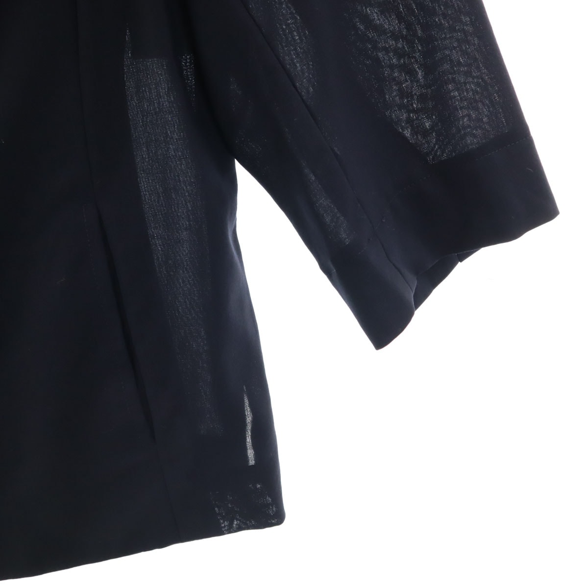 スカートスーツ 上下セットアップ 13 ネイビー系 比翼 レディース 古着 スカートスーツ 上下セットアップ 13 ネイビー系 比翼 レディース 古着