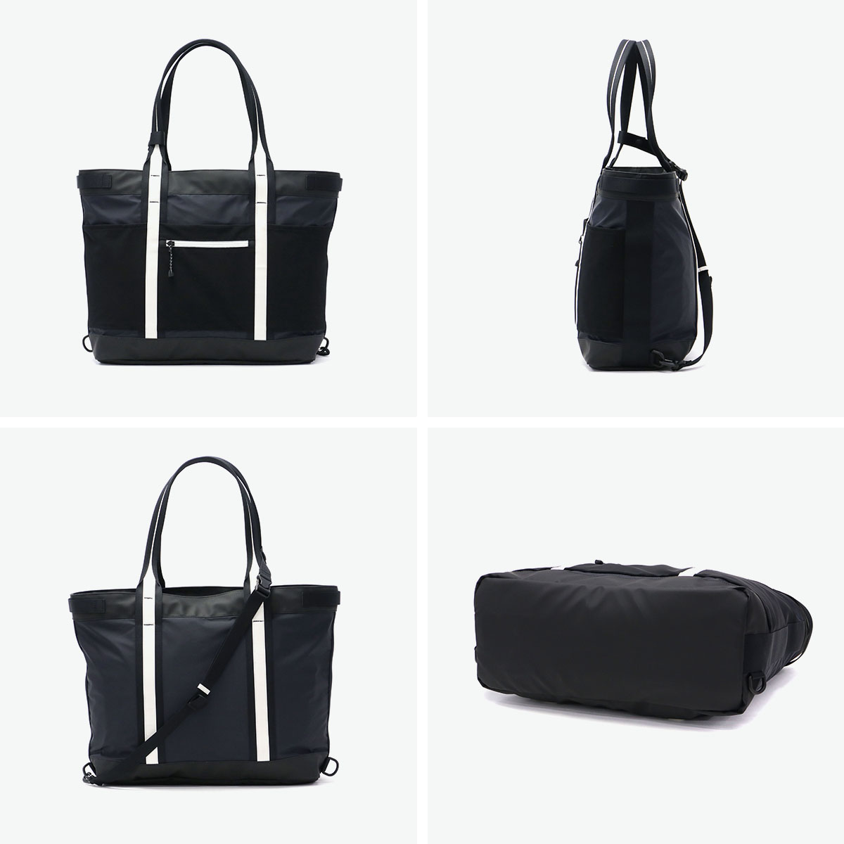 正規取扱店 メンズ レディース 大きめ ファスナー付き ブランド 大容量 軽量 軽い ナイロンA4 B4 A-01 DELIGHT 2way tote bag 88-W-5051