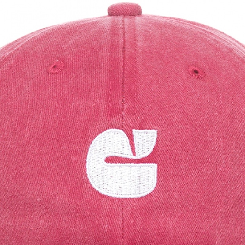 キャロリンニューロゴウォッシュキャップレッド_J74104010R キャロリンニューロゴウォッシュキャップレッド_J74104010R